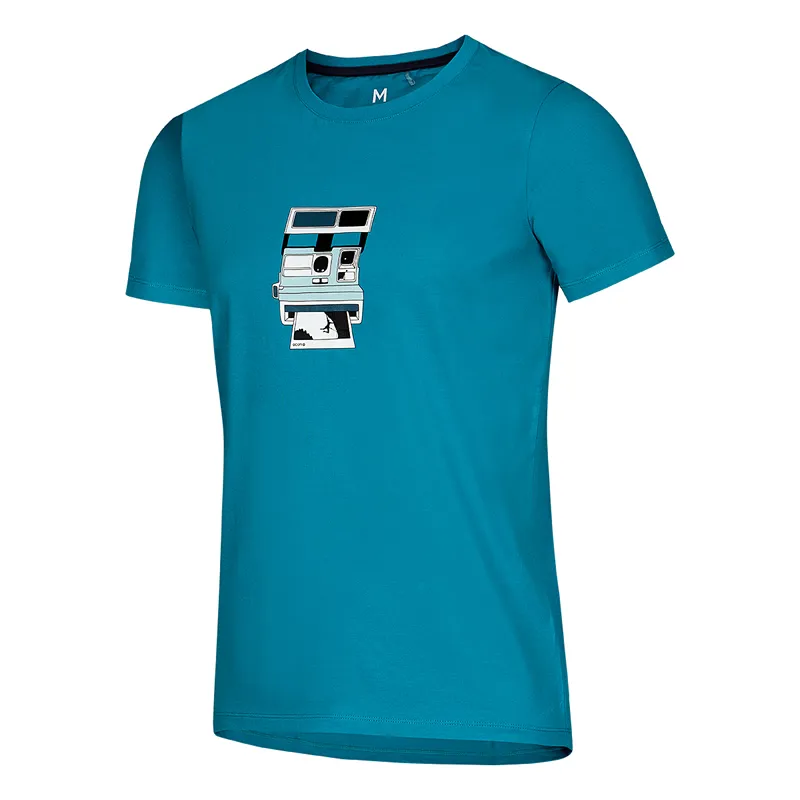 Ocun Classic camiseta hombre m/corta - blue enamel polaroid